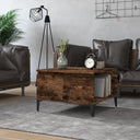 vidaXL Coffee Table 55x55x36.5 cm Engineered Wood White