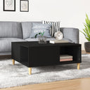 vidaXL Salontafel 80x80x36,5 cm bewerkt hout wit