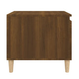 vidaXL Salontafel 100x50x45 cm bewerkt hout wit