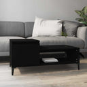 vidaXL Coffee Table 100x50x45 cm Engineered Wood White