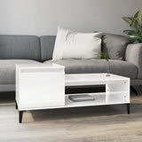 vidaXL Coffee Table 100x50x45 cm Engineered Wood White
