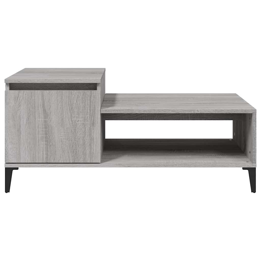 vidaXL Coffee Table 100x50x45 cm Engineered Wood White