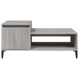 vidaXL Coffee Table 100x50x45 cm Engineered Wood White