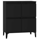 vidaXL Dressoir 60x35x70 cm bewerkt hout wit