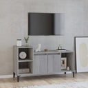 vidaXL Tv-meubel 100x35x55 cm bewerkt hout wit