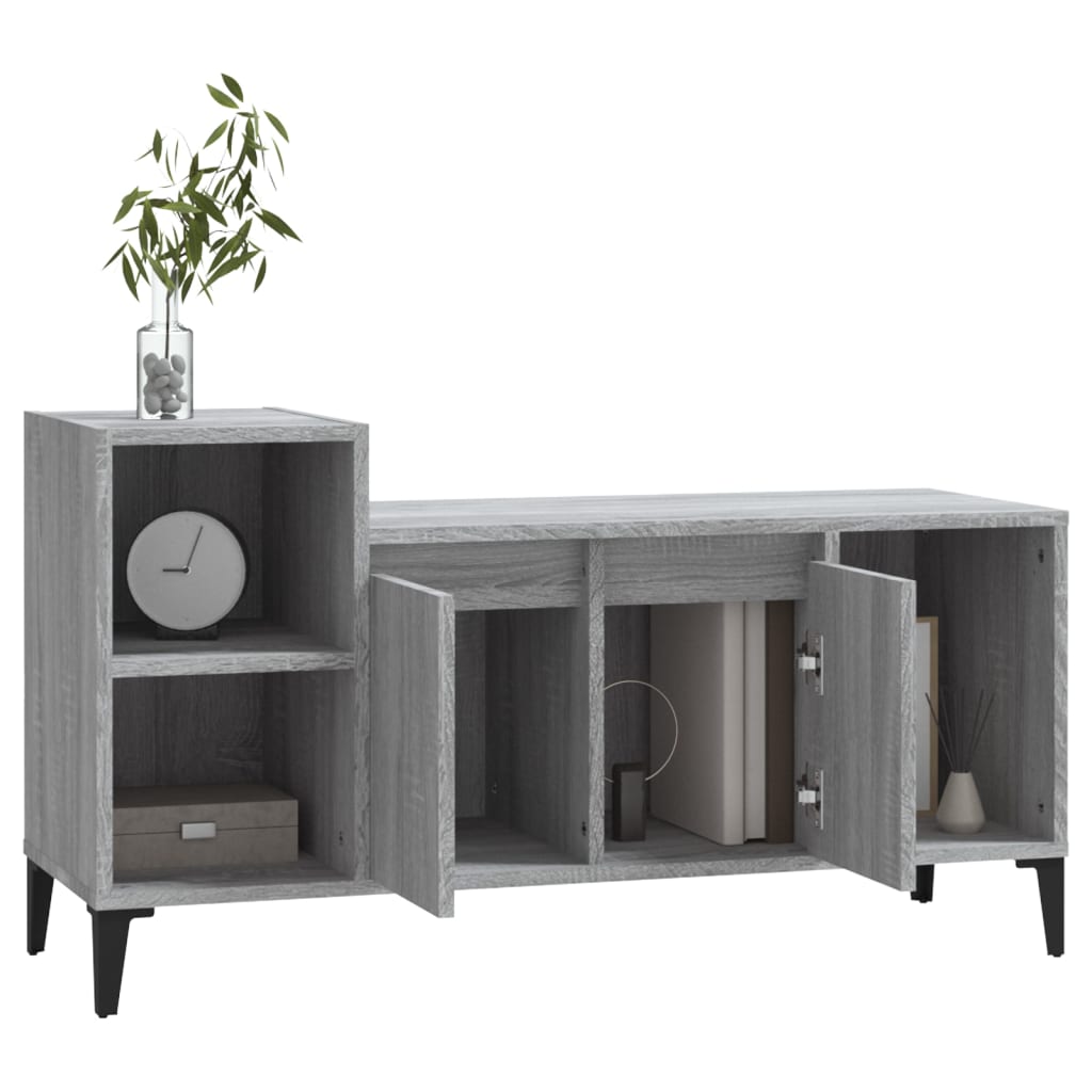 vidaXL Tv-meubel 100x35x55 cm bewerkt hout wit