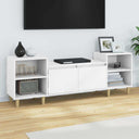 vidaXL TV cabinet 160x35x55 cm engineered wood white