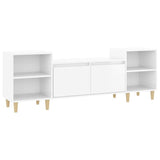vidaXL TV cabinet 160x35x55 cm engineered wood white