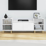 vidaXL TV cabinet 160x35x55 cm engineered wood white