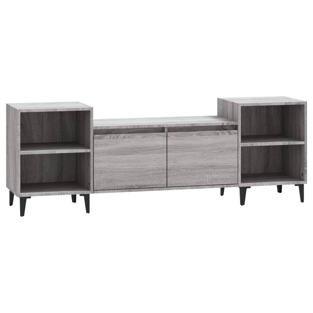 vidaXL Tv-meubel 160x35x55 cm bewerkt hout wit