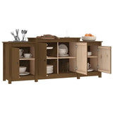 vidaXL Dressoir 164x37x68 cm massief grenenhout