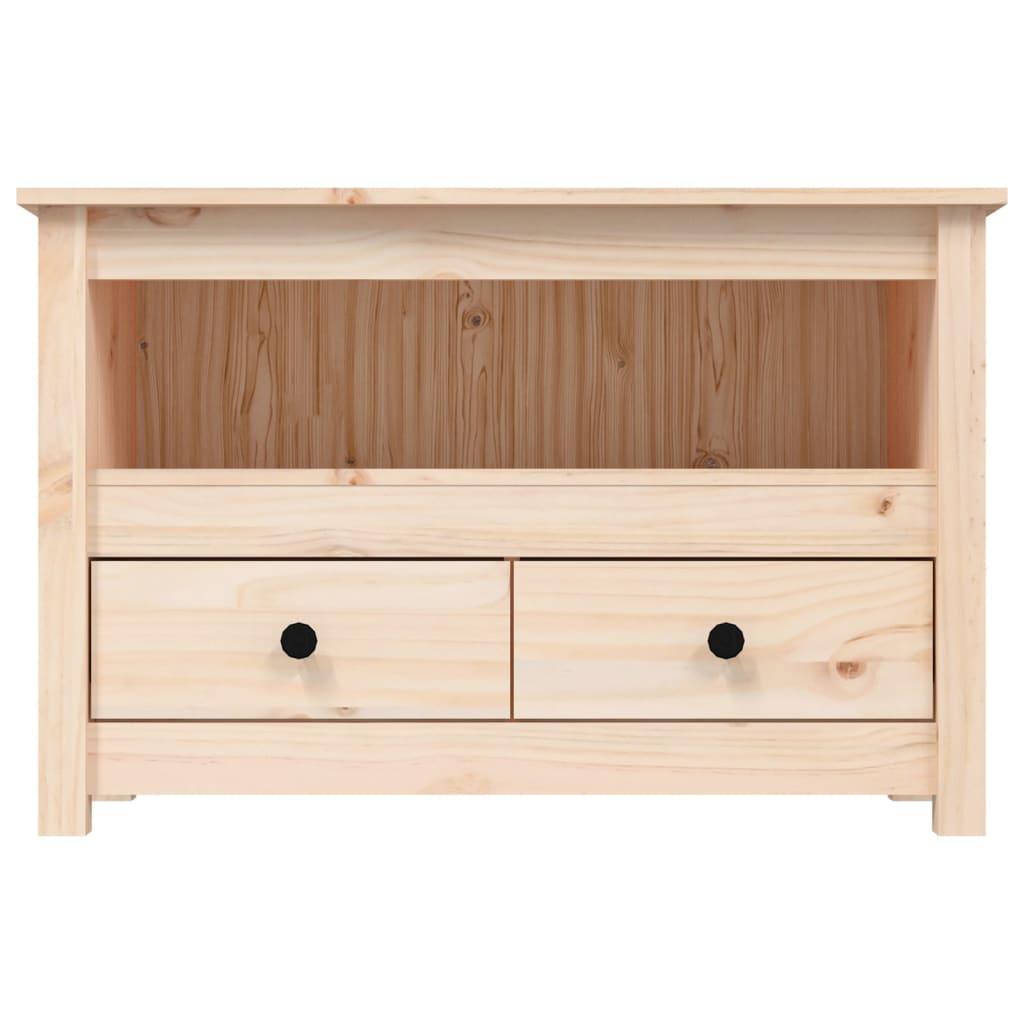 vidaXL Tv-meubel 79x35x52 cm massief grenenhout