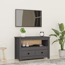 vidaXL Tv-meubel 79x35x52 cm massief grenenhout