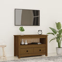 vidaXL Tv-meubel 79x35x52 cm massief grenenhout