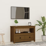 vidaXL Tv-meubel 79x35x52 cm massief grenenhout