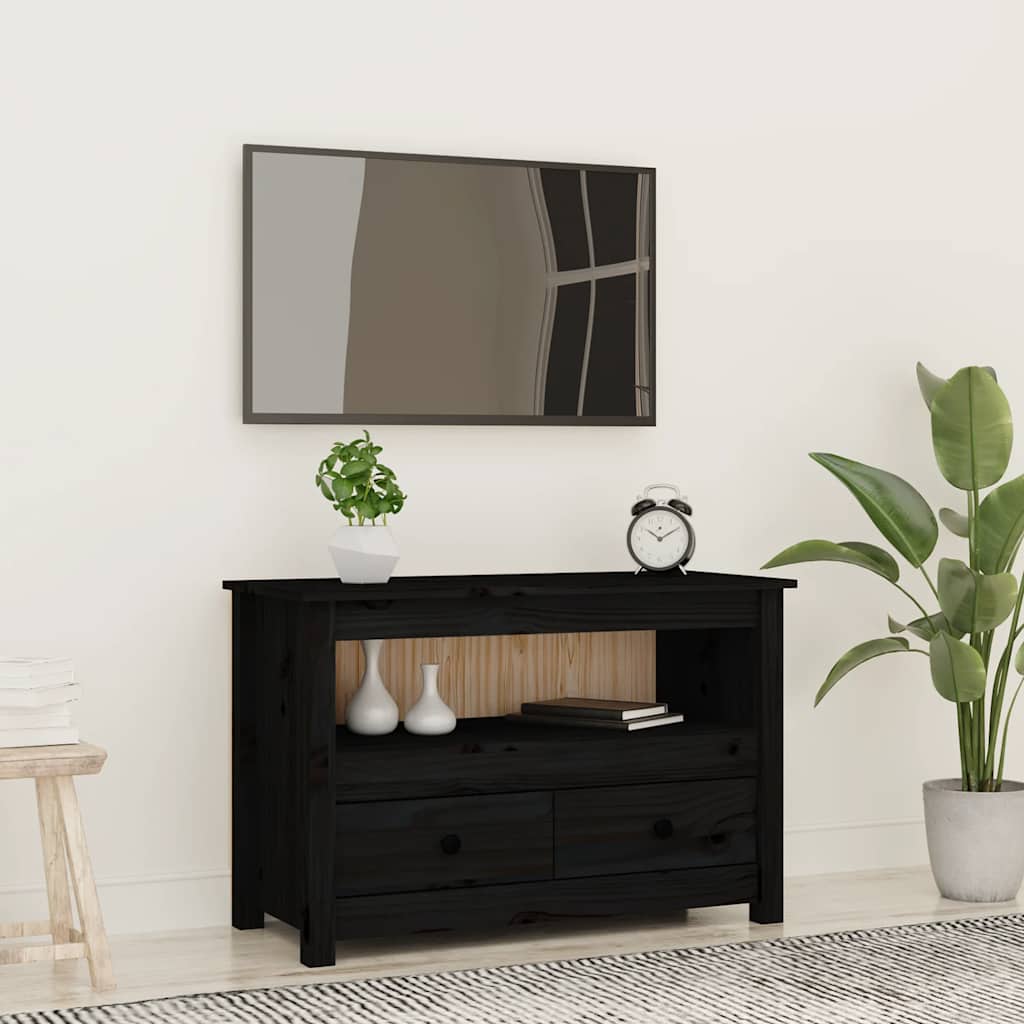 vidaXL Tv-meubel 79x35x52 cm massief grenenhout