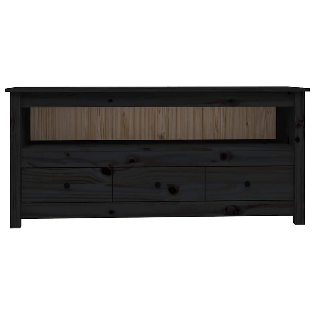 vidaXL Tv-meubel 114x35x52 cm massief grenenhout