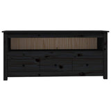 vidaXL Tv-meubel 114x35x52 cm massief grenenhout