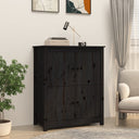 vidaXL Dressoir 83x41,5x100 cm massief grenenhout