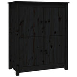 vidaXL Dressoir 83x41,5x100 cm massief grenenhout