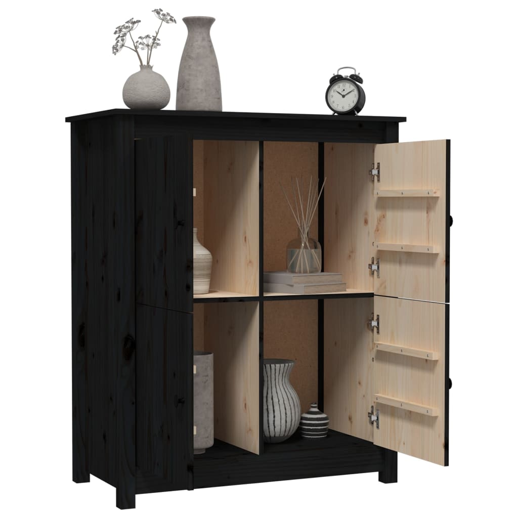 vidaXL Dressoir 83x41,5x100 cm massief grenenhout