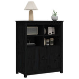 vidaXL Dressoir 83x41,5x100 cm massief grenenhout grijs