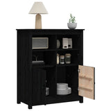 vidaXL Dressoir 83x41,5x100 cm massief grenenhout grijs