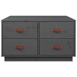 vidaXL Salontafel 80x80x45 cm massief grenenhout