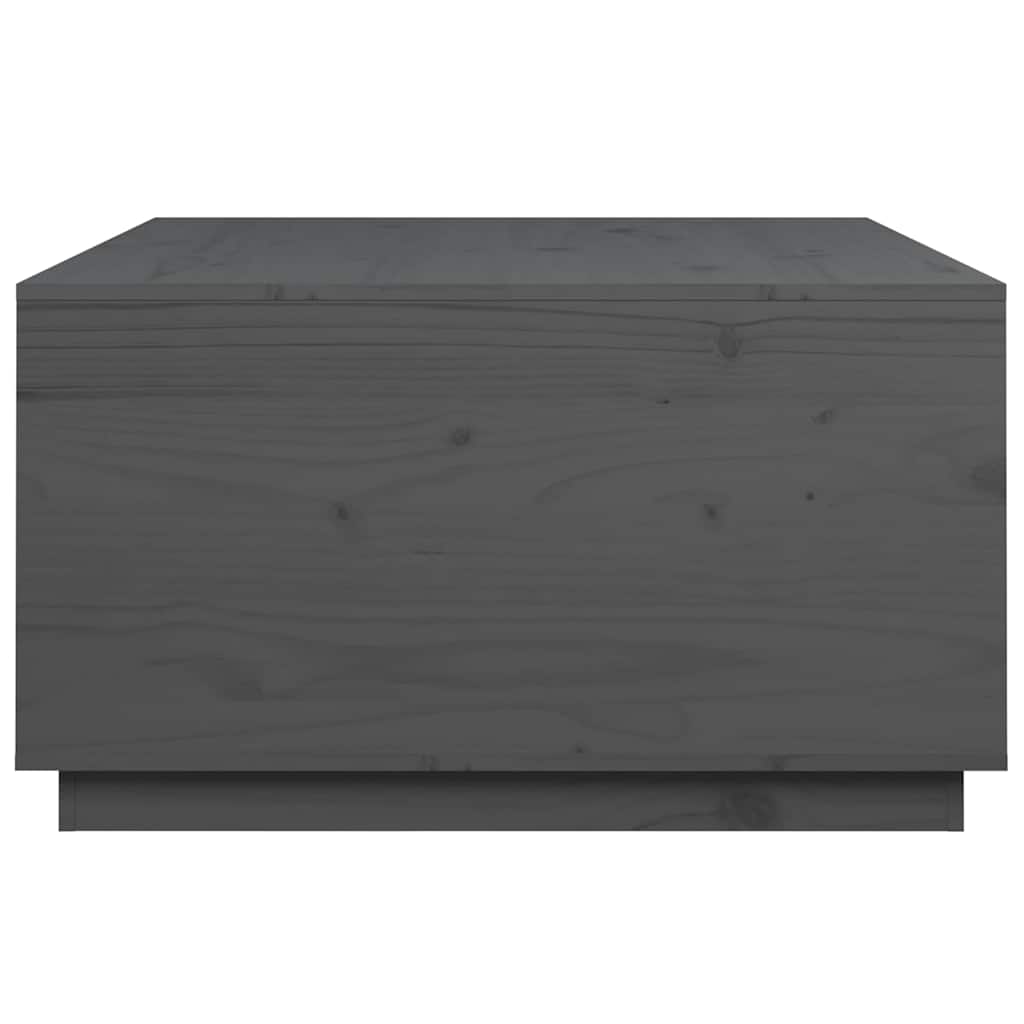 vidaXL Salontafel 80x80x45 cm massief grenenhout