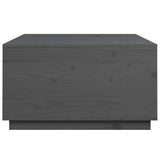 vidaXL Salontafel 80x80x45 cm massief grenenhout