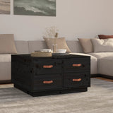 vidaXL Salontafel 80x80x45 cm massief grenenhout