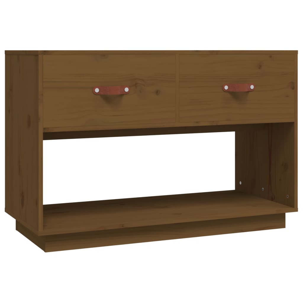vidaXL Tv-meubel 90x40x60 cm massief grenenhout