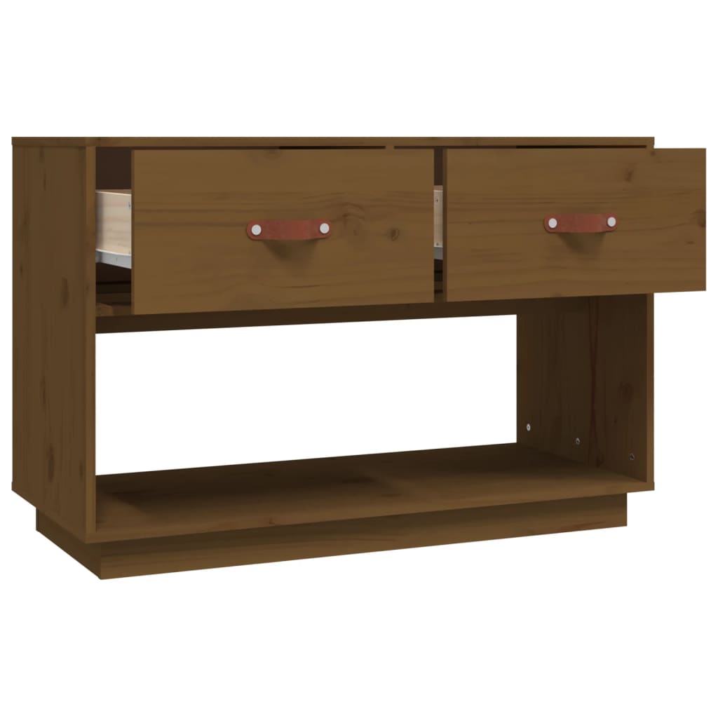 vidaXL Tv-meubel 90x40x60 cm massief grenenhout