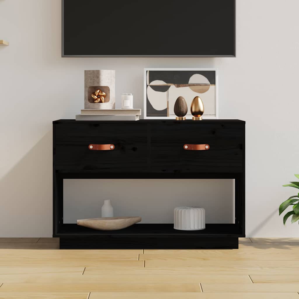 vidaXL Tv-meubel 90x40x60 cm massief grenenhout