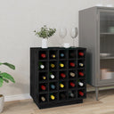 vidaXL Wijnkast 55,5x34x61 cm massief grenenhout