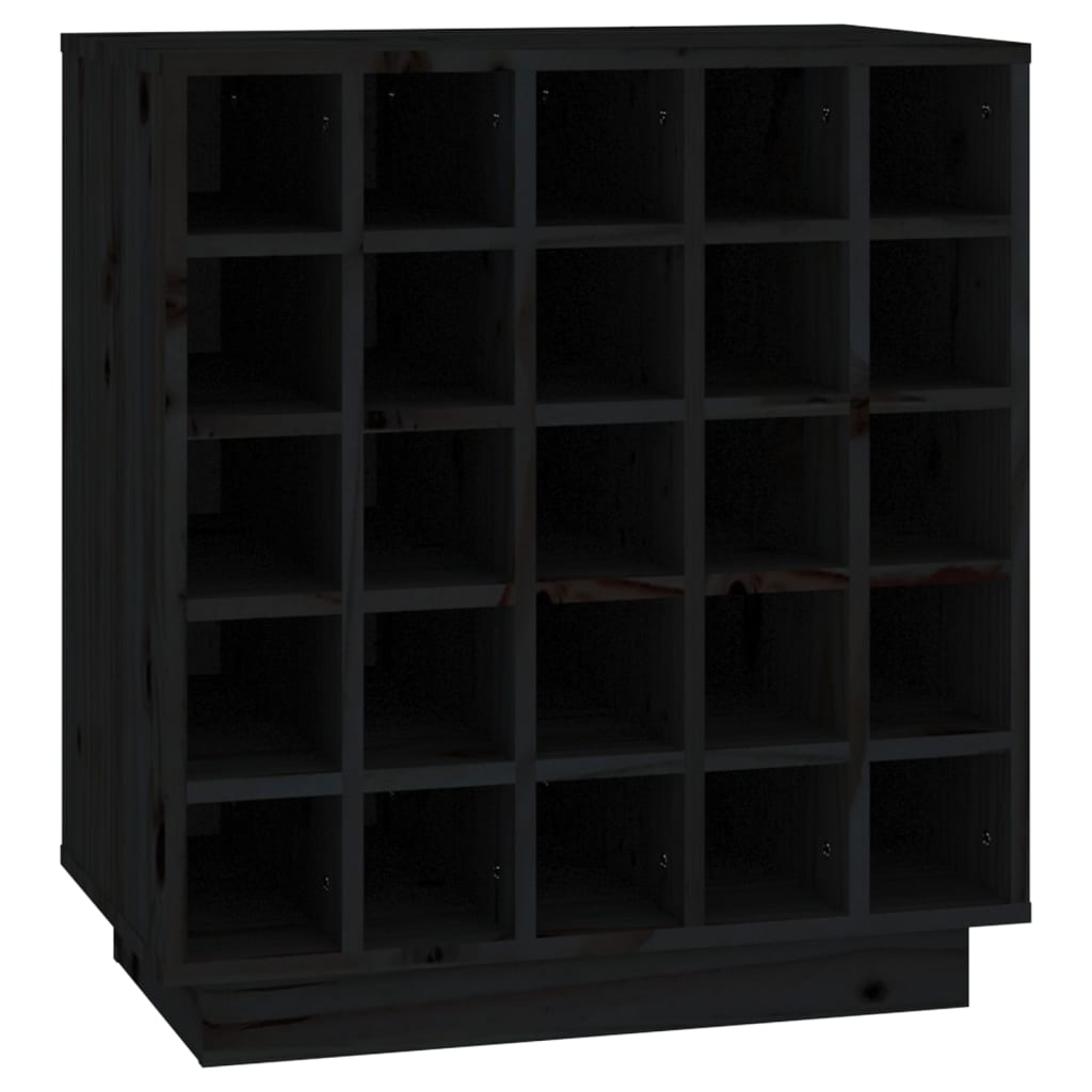 vidaXL Wijnkast 55,5x34x61 cm massief grenenhout