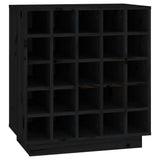 vidaXL Wijnkast 55,5x34x61 cm massief grenenhout