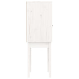 vidaXL Tall Cabinet 60x40x120 cm Solid Pine White