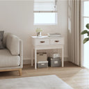 vidaXL Console Table 76.5x40x75 cm Solid Pine Wood