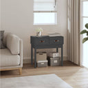 vidaXL Console Table 76.5x40x75 cm Solid Pine Wood