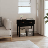 vidaXL Console Table 76.5x40x75 cm Solid Pine Wood