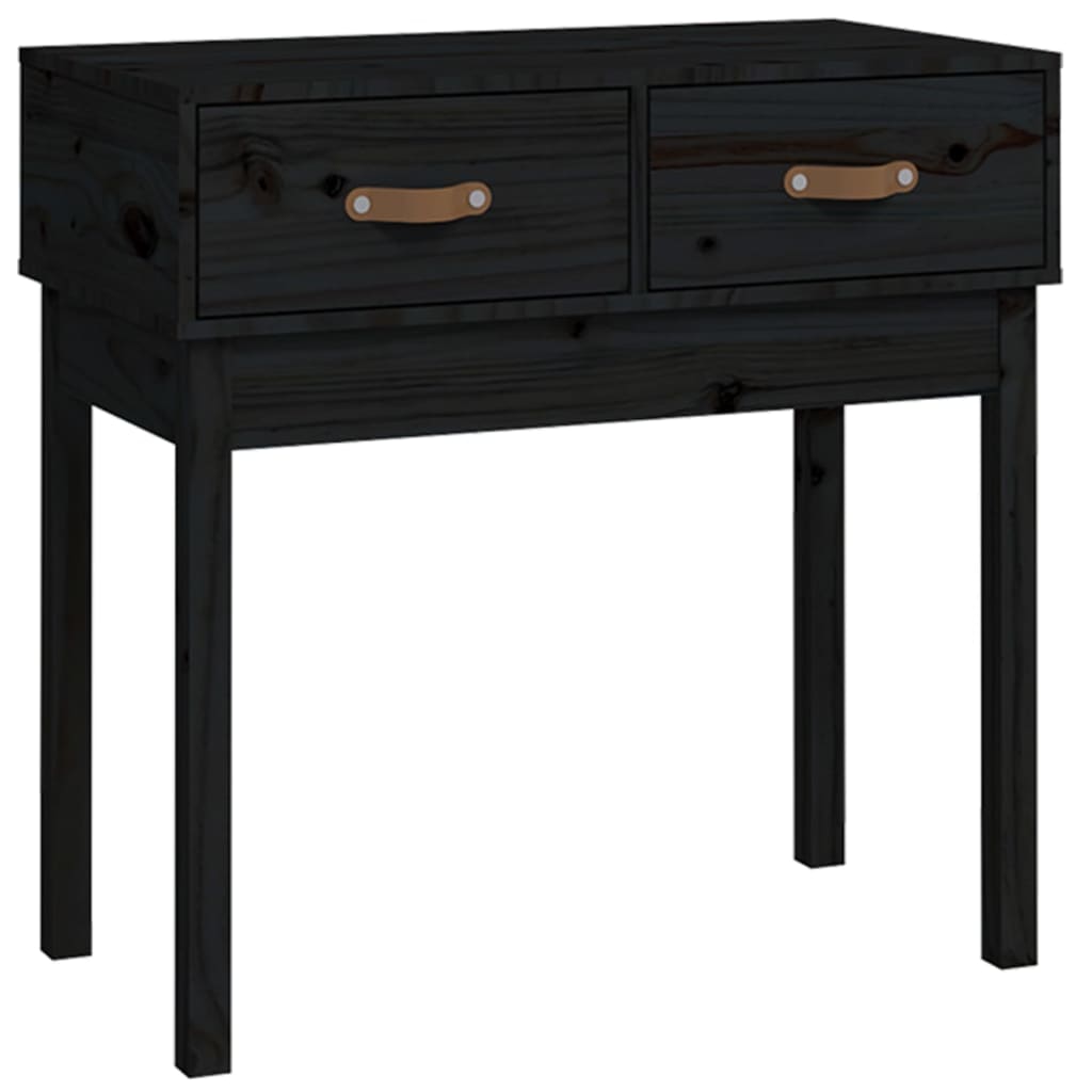vidaXL Console Table 76.5x40x75 cm Solid Pine Wood