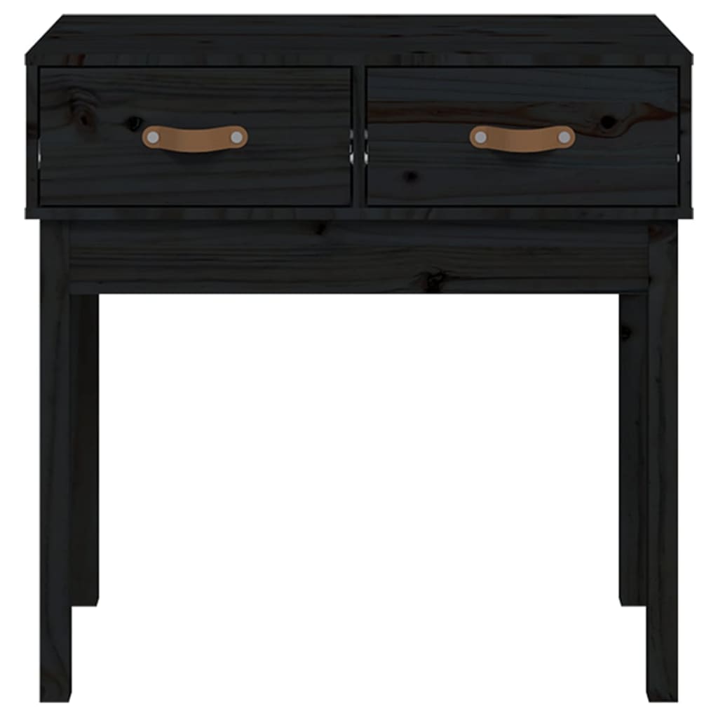 vidaXL Console Table 76.5x40x75 cm Solid Pine Wood