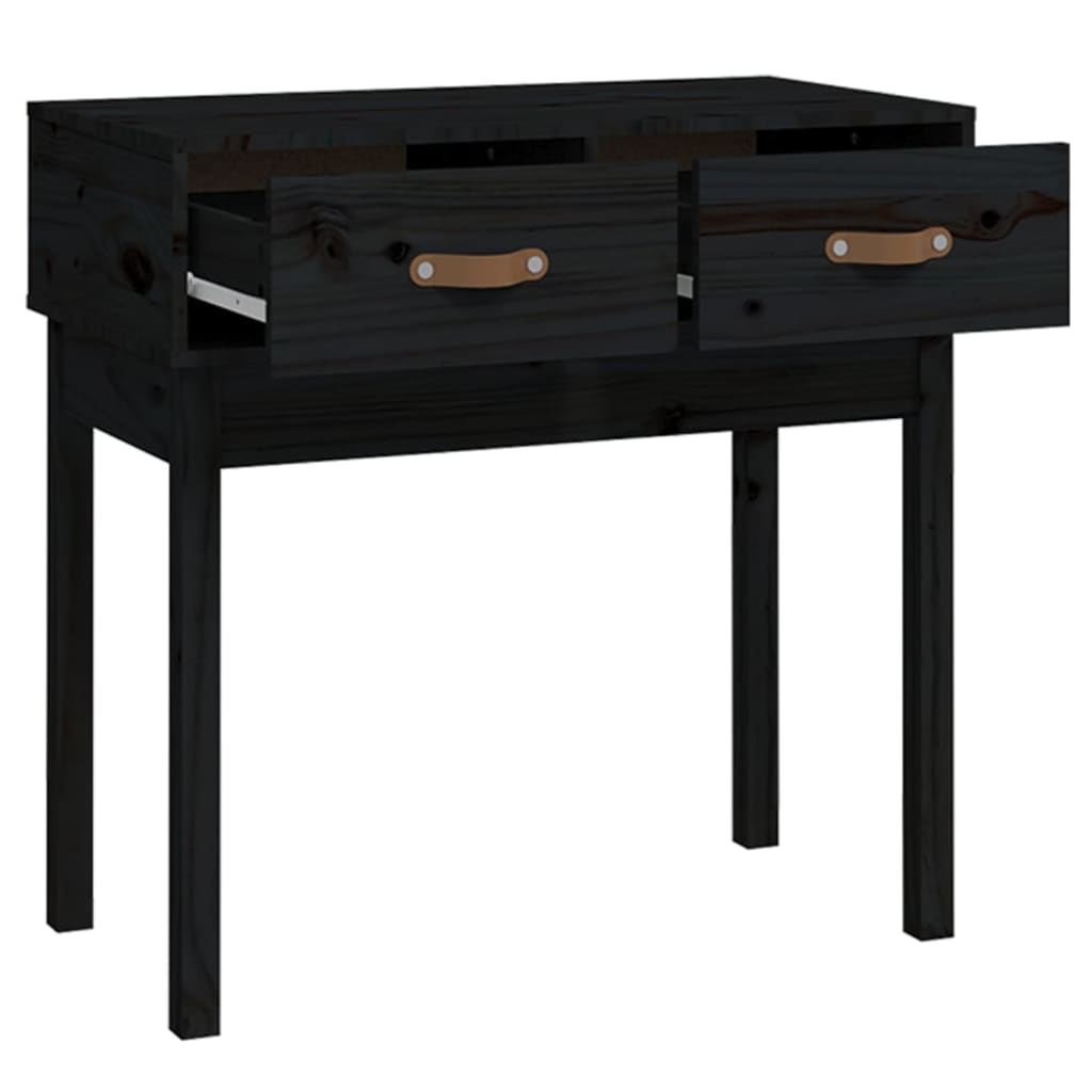 vidaXL Console Table 76.5x40x75 cm Solid Pine Wood