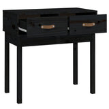 vidaXL Console Table 76.5x40x75 cm Solid Pine Wood