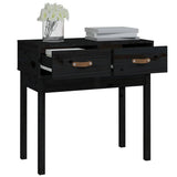 vidaXL Console Table 76.5x40x75 cm Solid Pine Wood