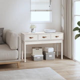 vidaXL Console Table 76.5x40x75 cm Solid Pine Wood