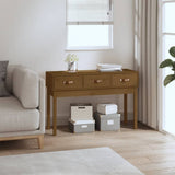 vidaXL Console Table 76.5x40x75 cm Solid Pine Wood