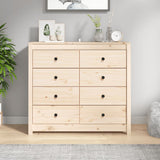 vidaXL Dressoir 100x40x72 cm massief grenenhout