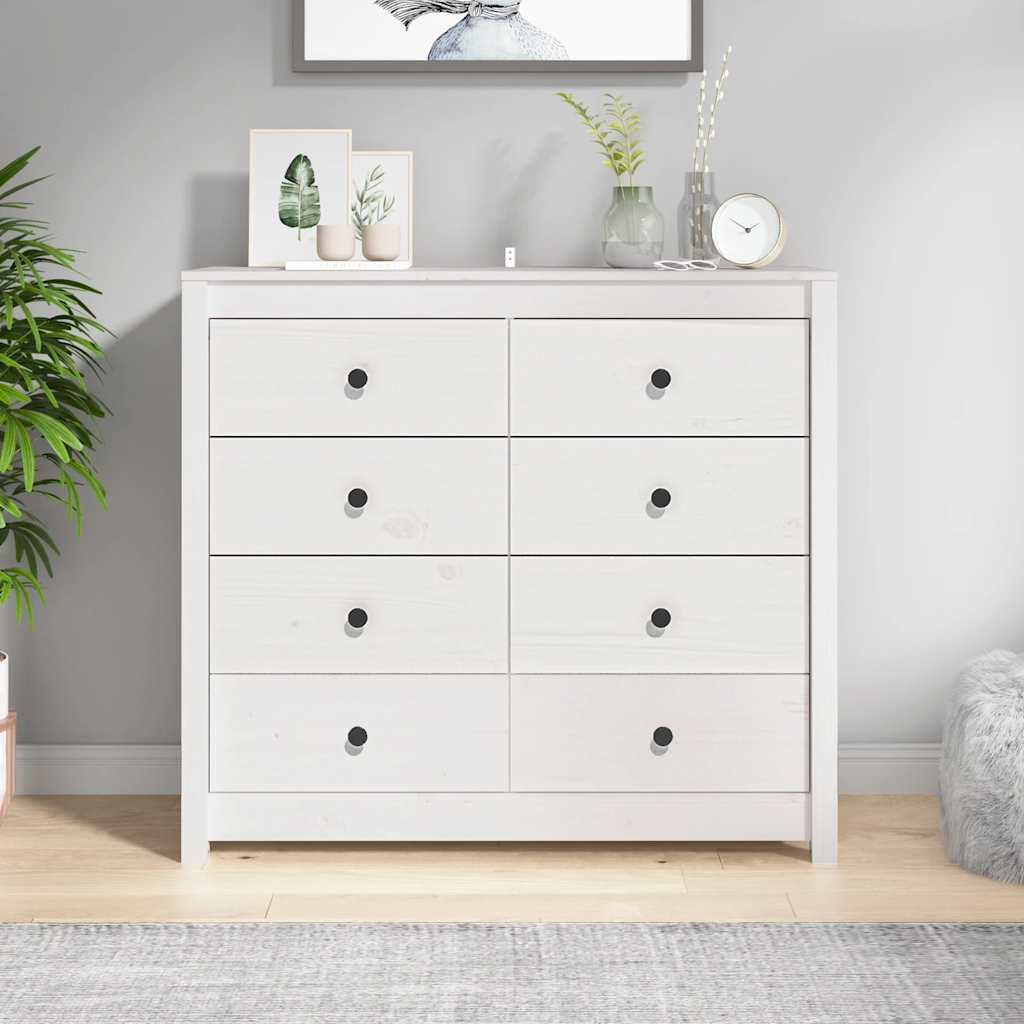 vidaXL Dressoir 100x40x72 cm massief grenenhout